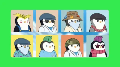A coleção de NFTs Pudgy Penguins foi líder em volume, atingindo R$ 2,31 milhões em apenas 24 horas