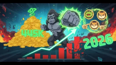 Apemars presale raises $445K as top meme coin picks for 2026 emerge