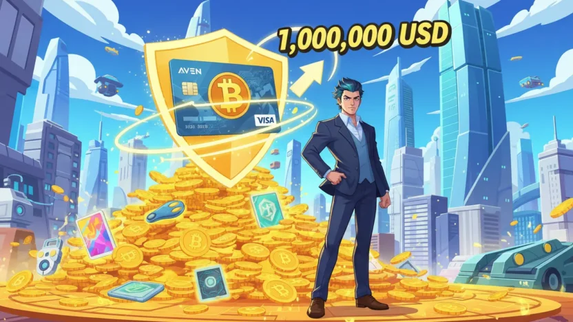 Aven's Bitcoin-backed visa card offers up to $1M credit without selling assets