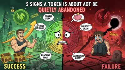 5 signs a token is about to be quietly abandoned