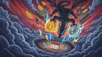 Bitcoin and Ethereum drop for the third morning in a row this week